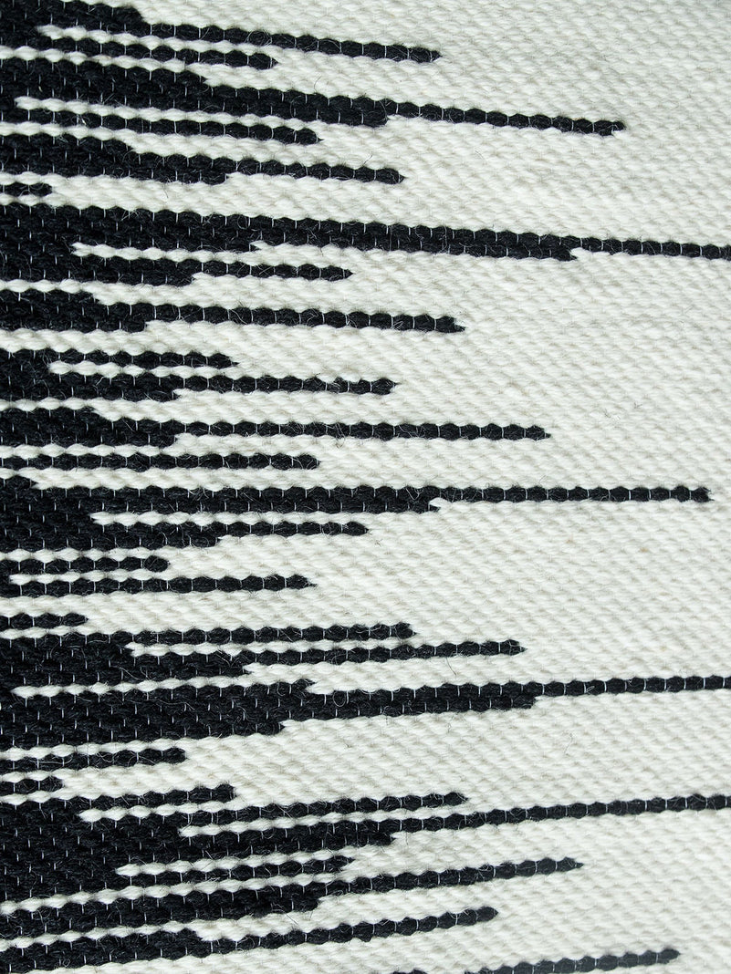 Zebra - Natural Wool Tapestry