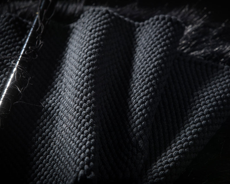 Lohe - Cotton Black Decoration