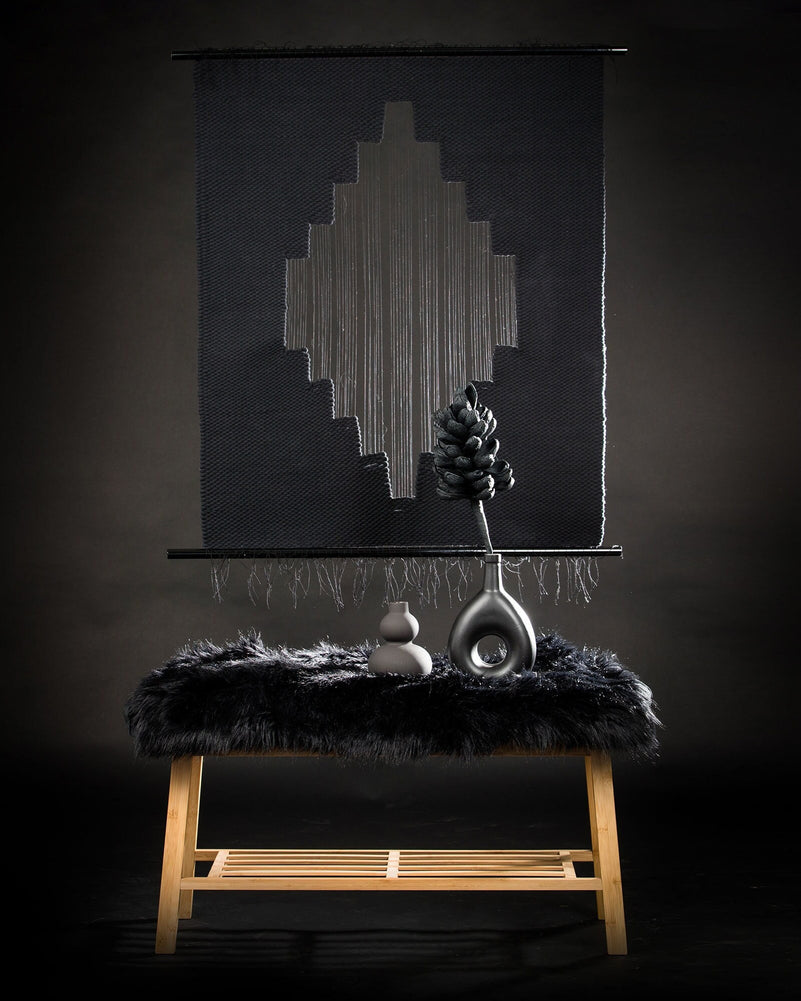 Lohe - Cotton Black Decoration