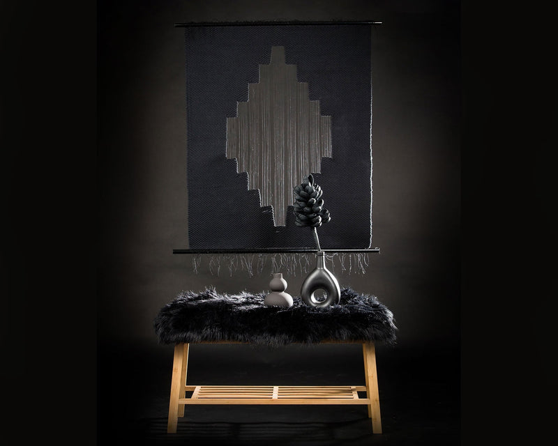 Lohe - Cotton Black Decoration